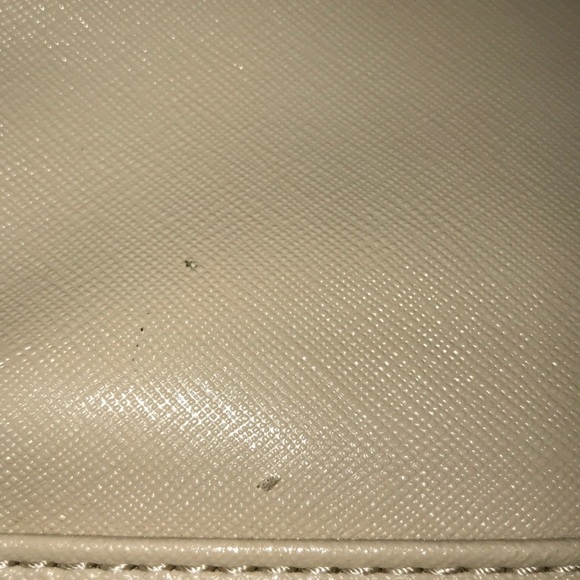 Anne Klein Crossgrain Creme Satchel Bag - Picture 7 of 7